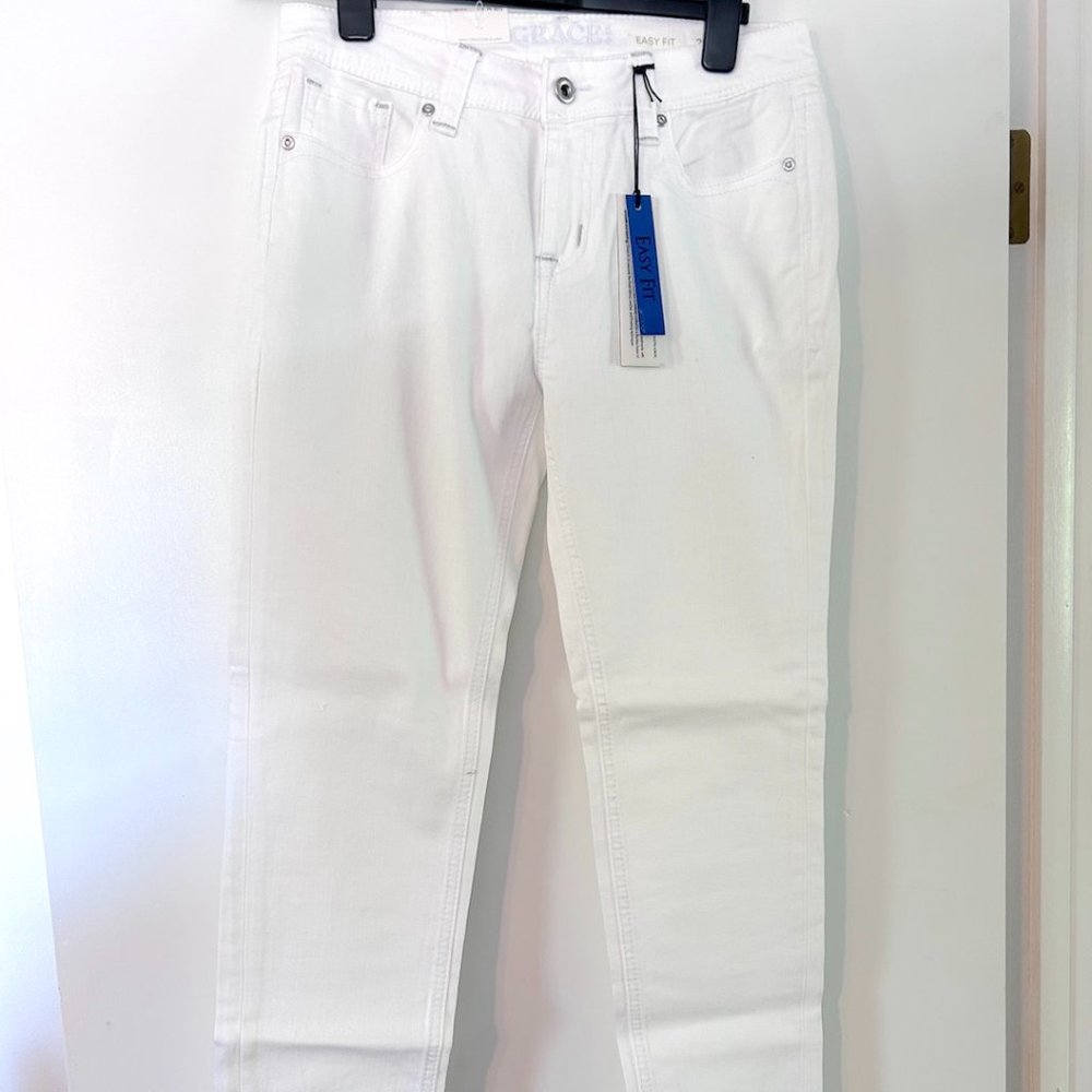 Grace in LA White Jeans